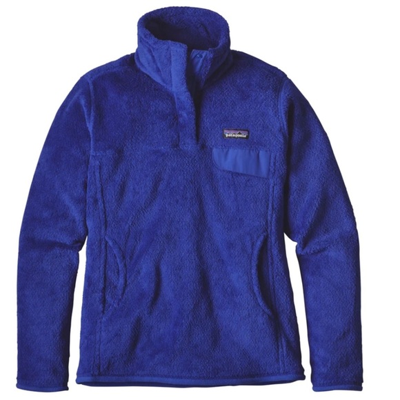 Patagonia Tops - Patagonia Re-Tool Snap-T Indigo Fleece Pullover In Harvest Moon Blue Size M